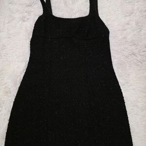 Elegant Black Sleeveless Dress